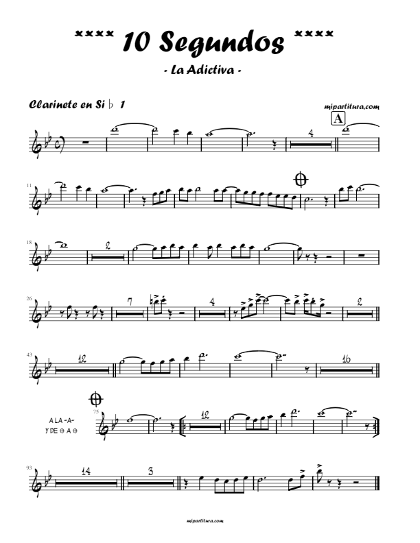 La imagen puede contener una previsualizacion de una partitura